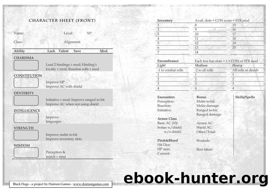 2 Black Dogs Front by Unknown