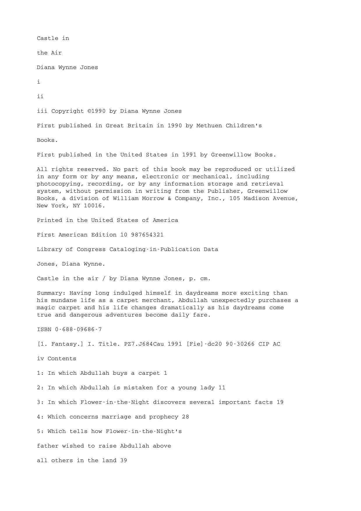 2 Castle in the air by Unknown