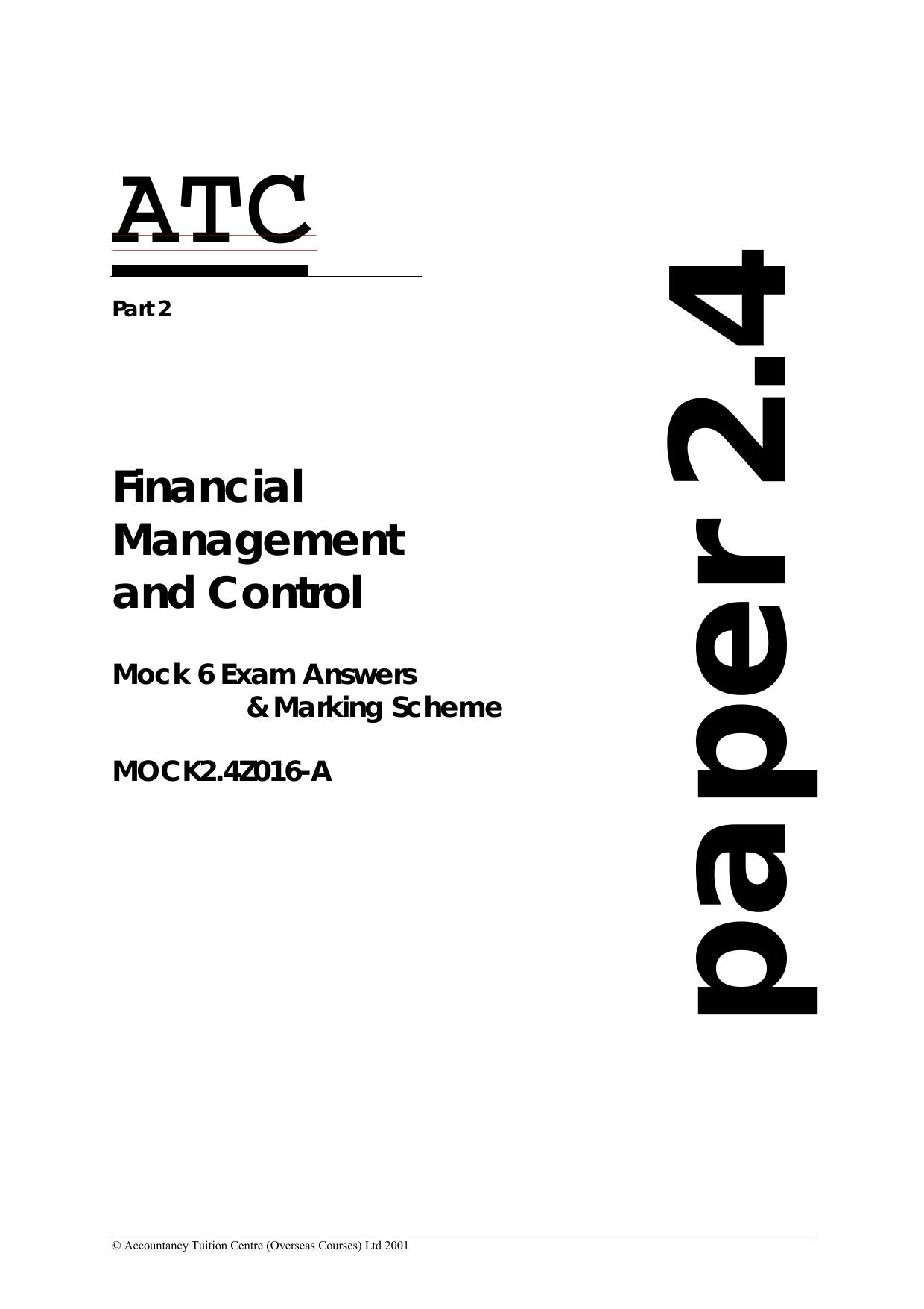 2[1].4 Mock 6-A by Unknown