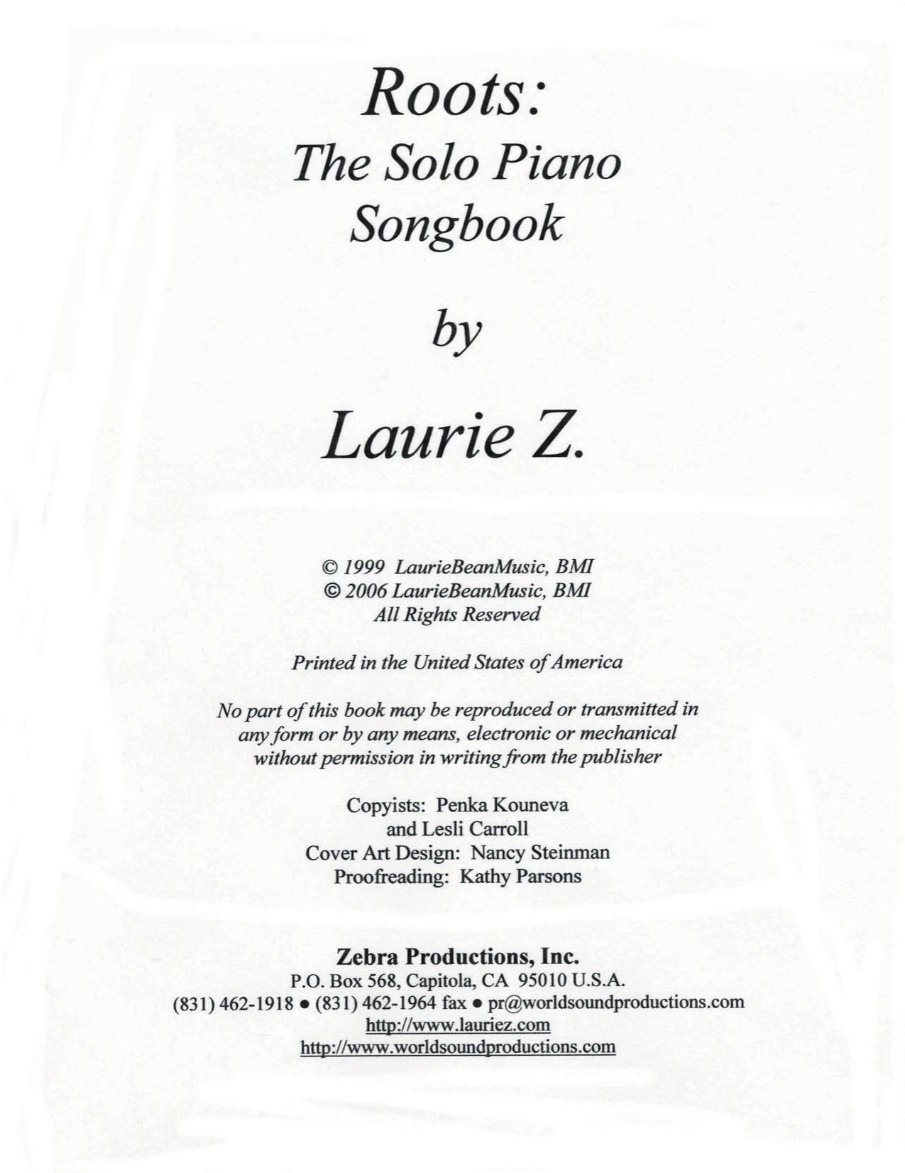 2-Michael's Song by Laurie Z