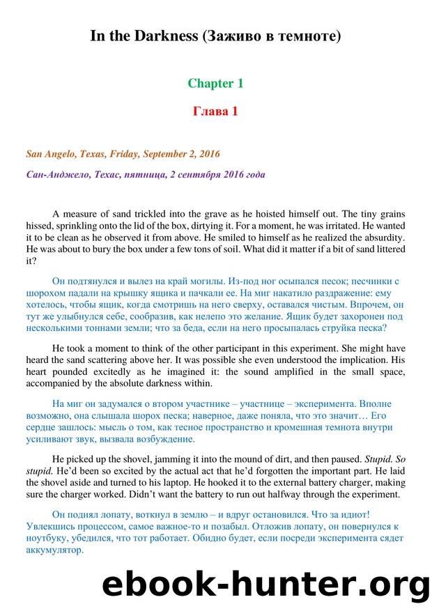 2. In the Darkness By Mike Omer by Boris Kozmin