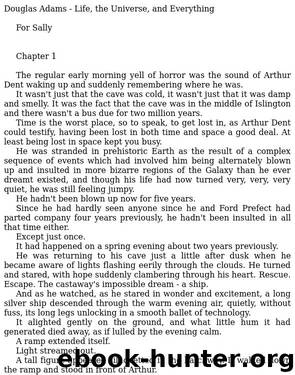 2. Life, the Universe and Everything by Douglas Adams