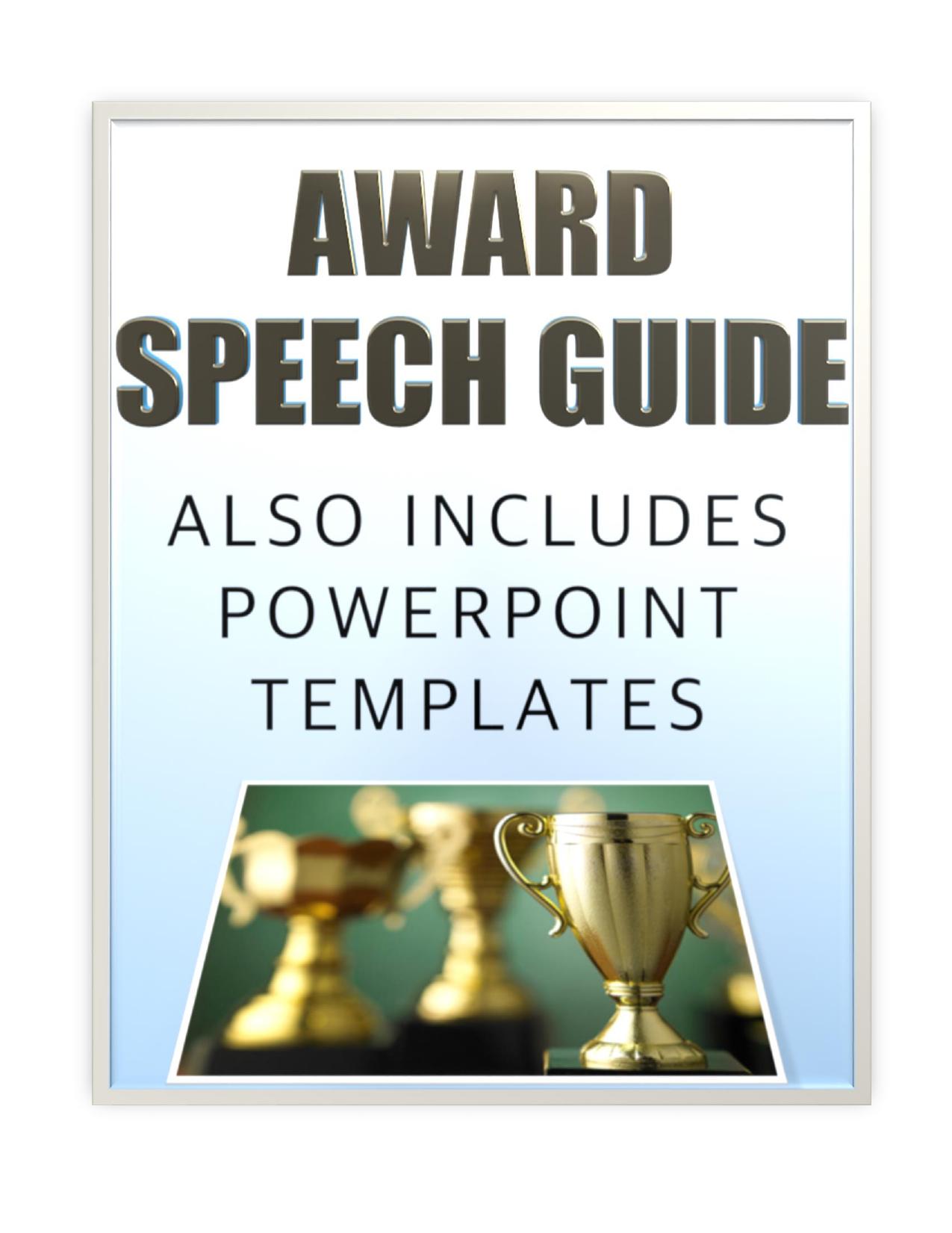 2.1 Award Speech Exercise Guide.pdf by Chris Haroun