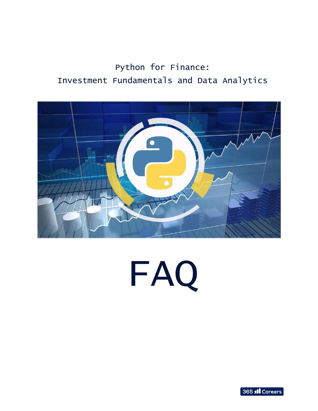 2.1 Python for Finance by Martin Ganchev