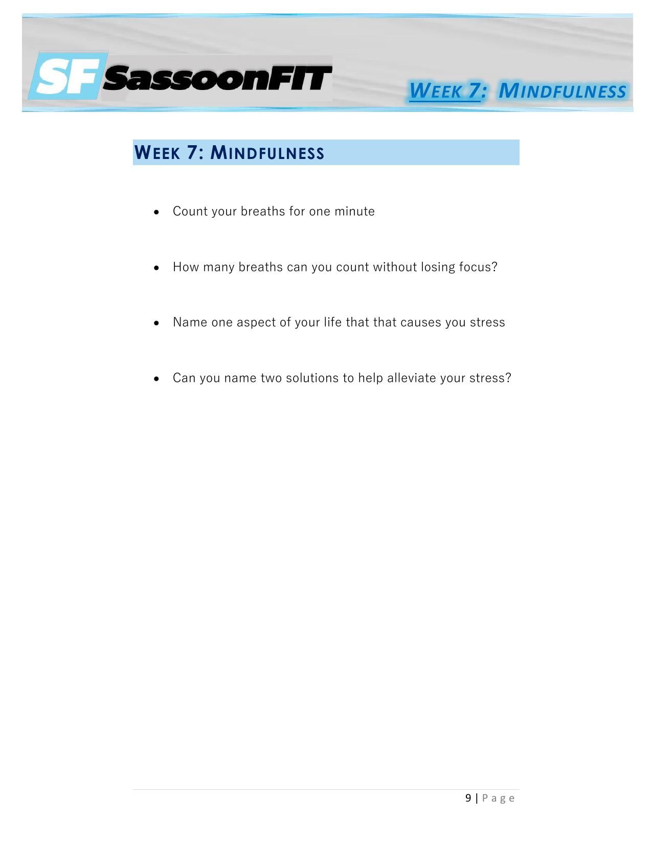 2.2 Mindfulness Assignment.pdf by Gamliel Sassoon