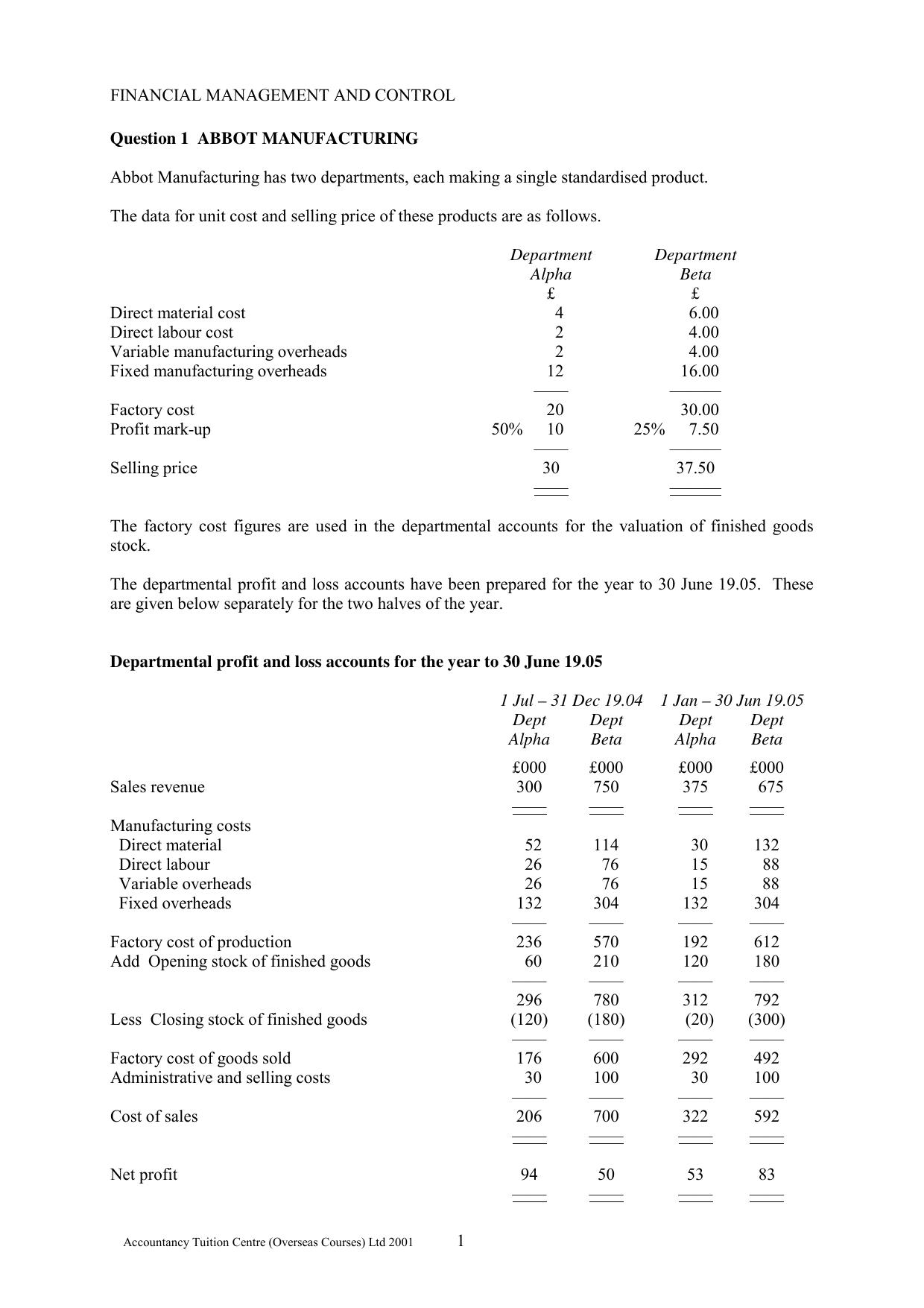 2.4 Study Question Bank by Questions