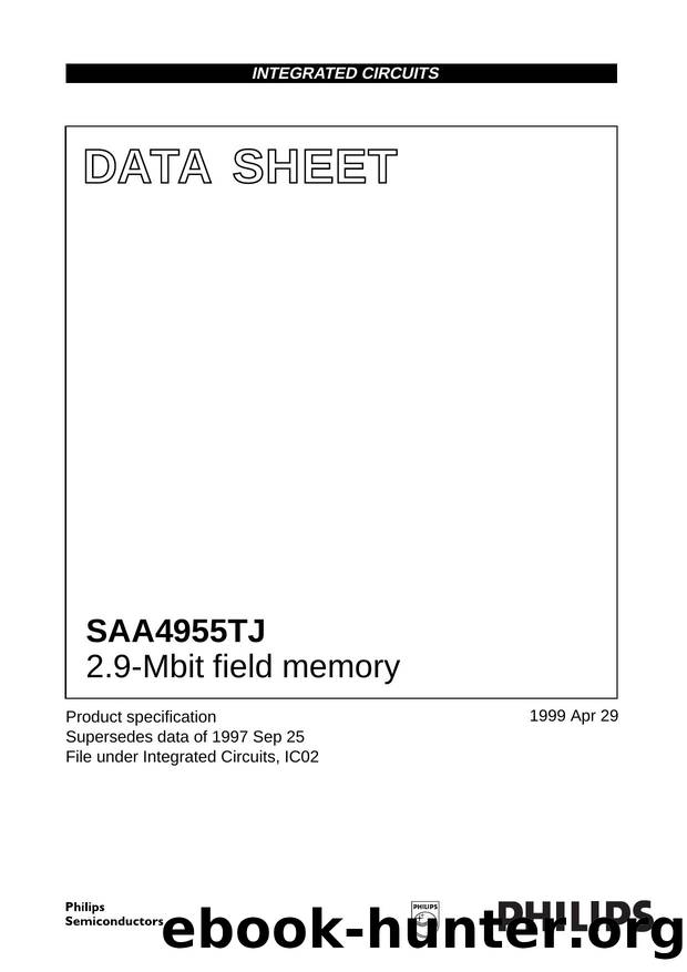 2.9-Mbit field memory by Philips Semiconductors