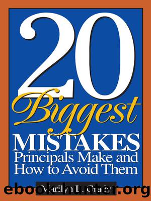 20 Biggest Mistakes Principals Make and How to Avoid Them by Grady Marilyn L.;