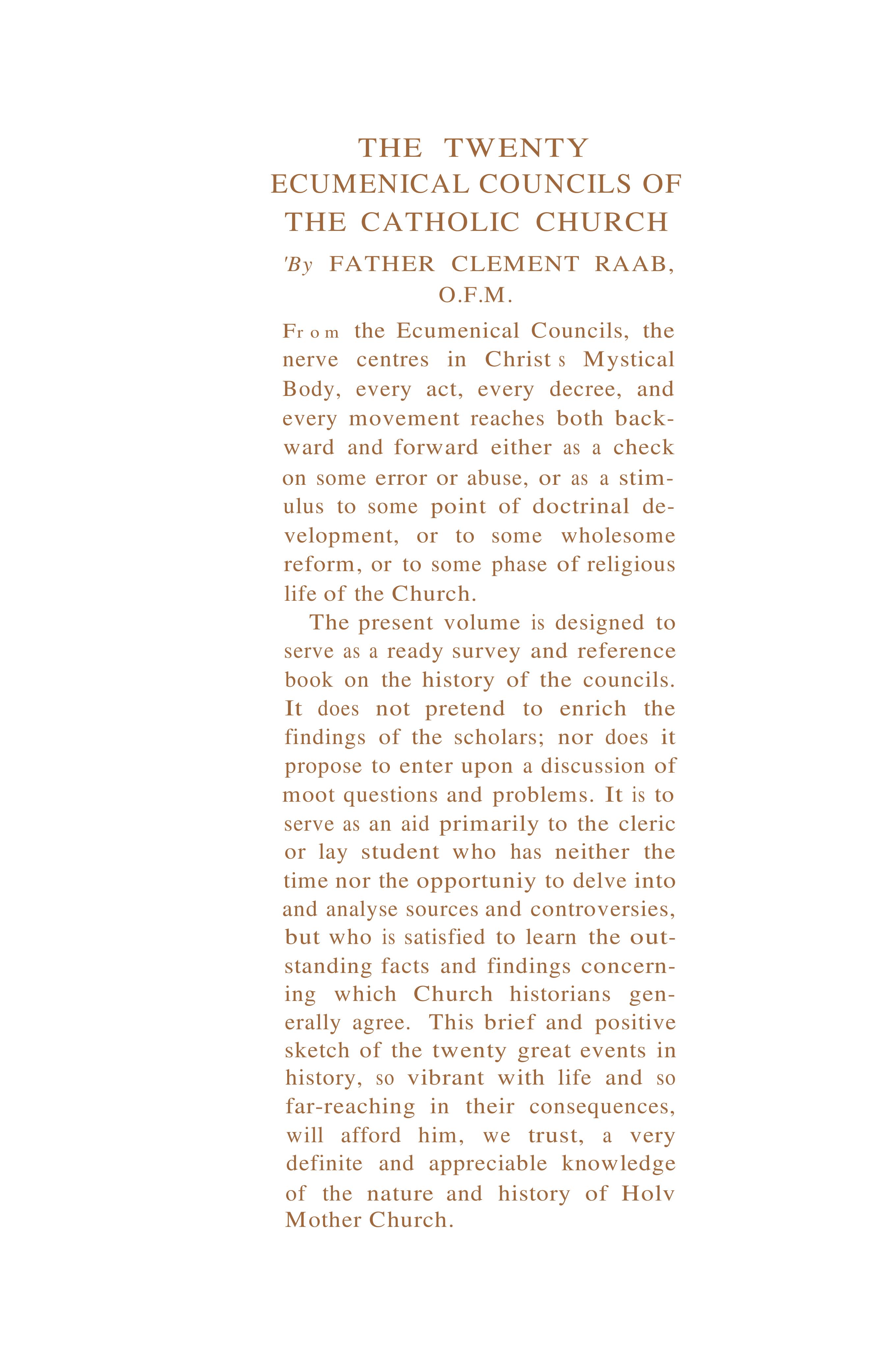 20 Ecumenical Councils of the Church.pdf by Unknown