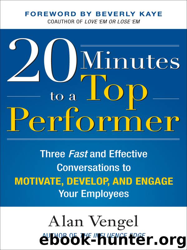20 Minutes to a Top Performer by Alan Vengel