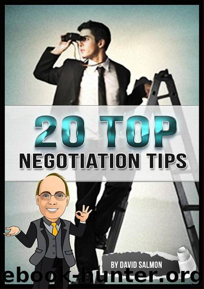 20 Top Negotiation Tips by David Salmon