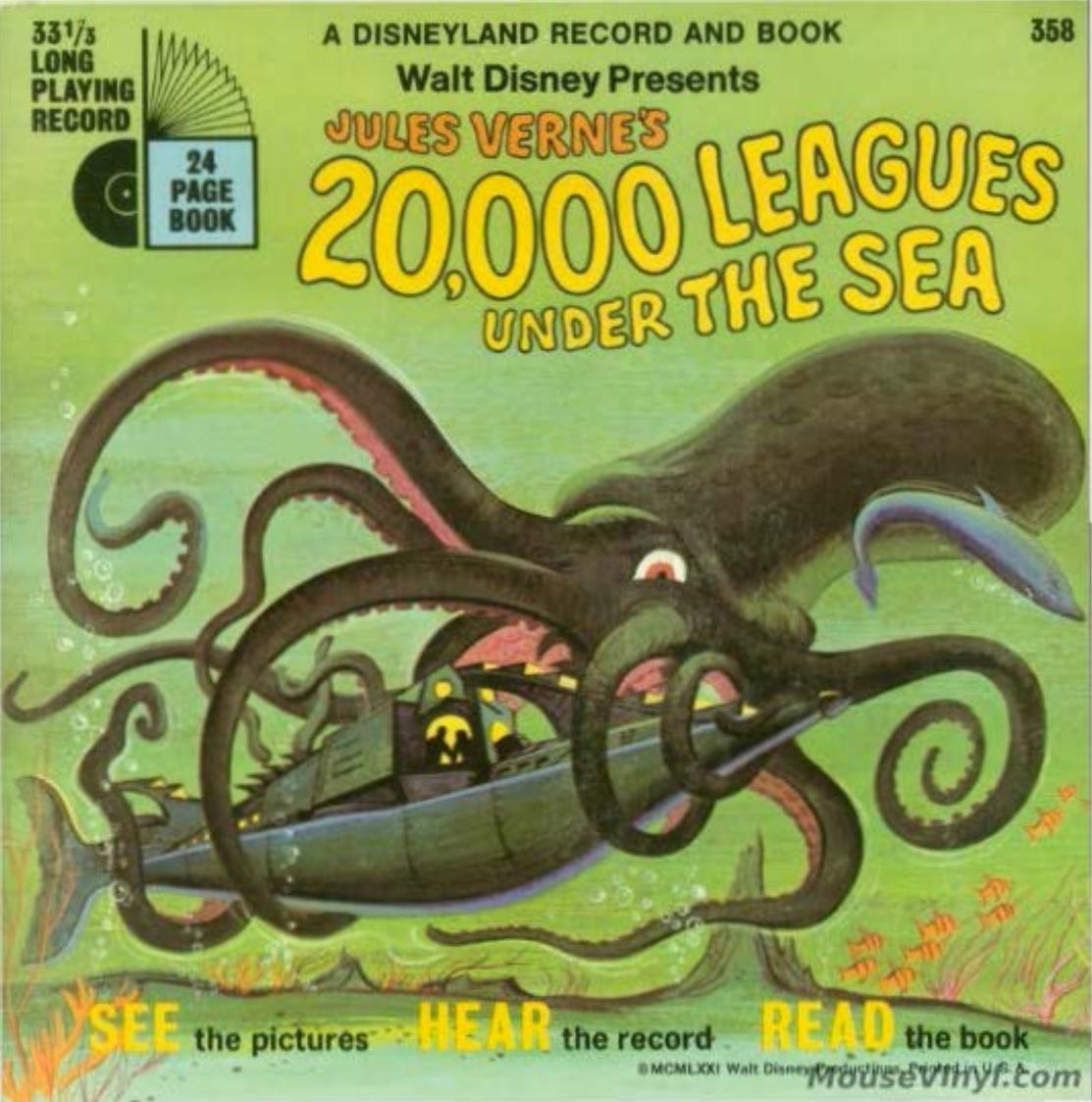 20,000 Leagues Under the Sea - See, Hear, Read by Walt Disney