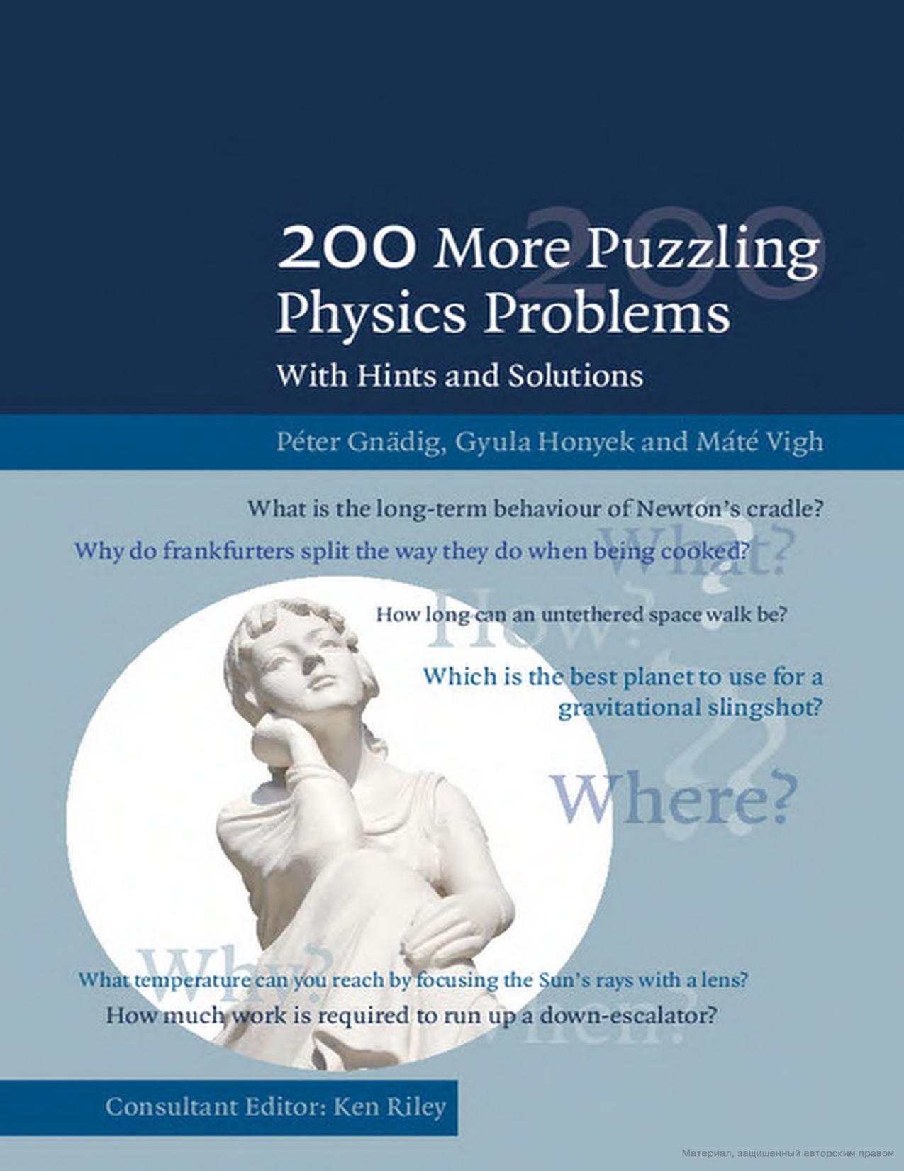 200 More Puzzling Physics Problems by Unknown