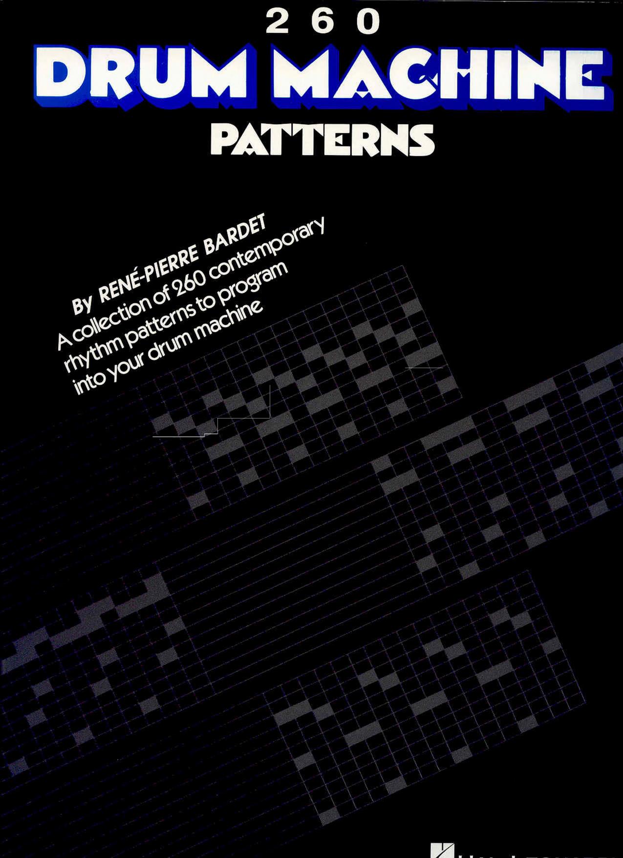 200 drum machine patterns by Bardet Rene-Pierre