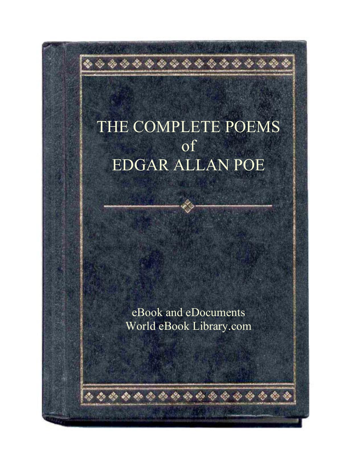 2003 The Complete Poems Of Edgar Allan Poe by unknow