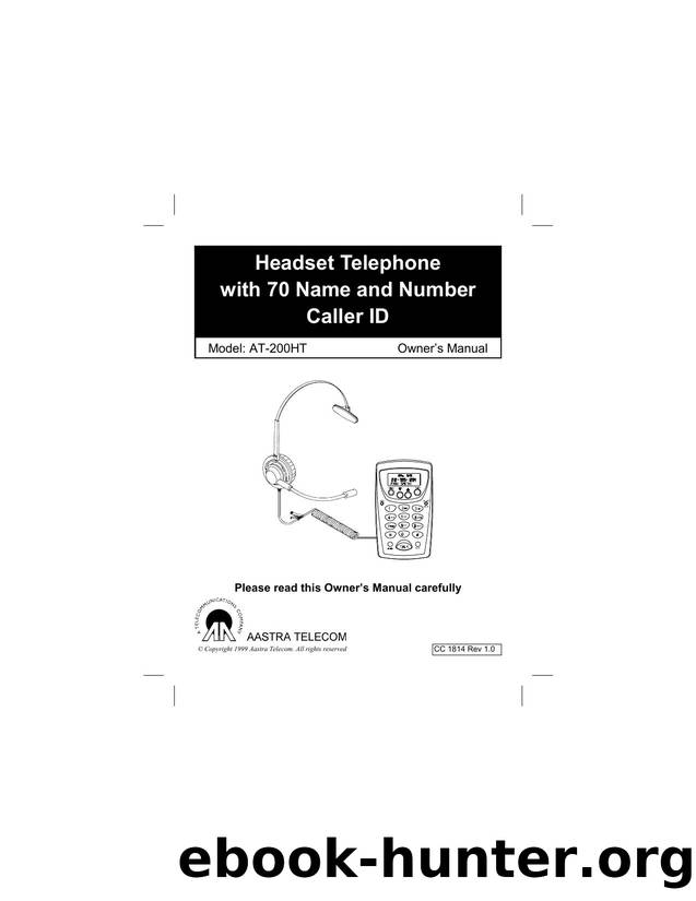 200HT User Guide by Unknown