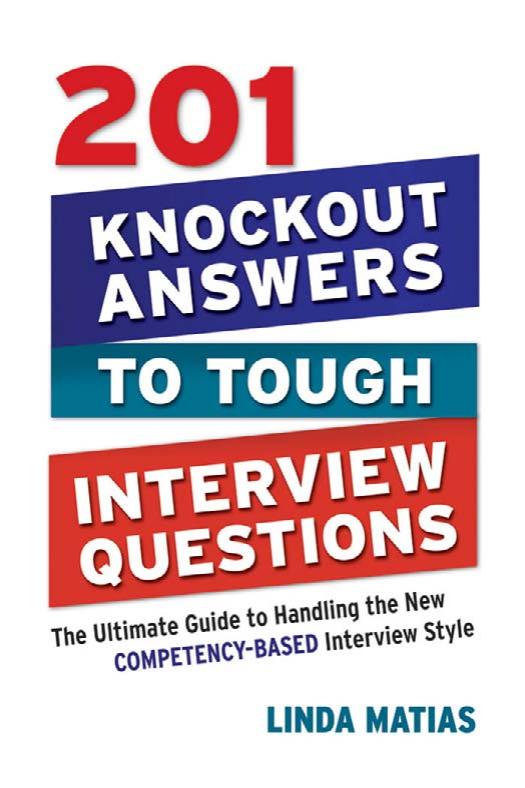 201 Knockout Answers to Tough Interview Questions-Mantesh by Unknown