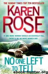 2012 No One Left to Tell by Karen Rose