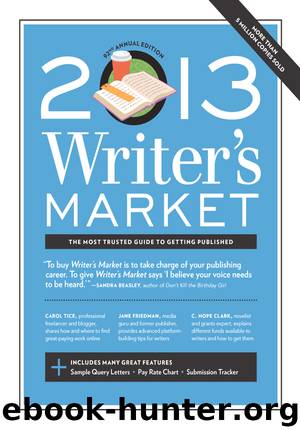 2013 Writer's Market by Robert Lee Brewer