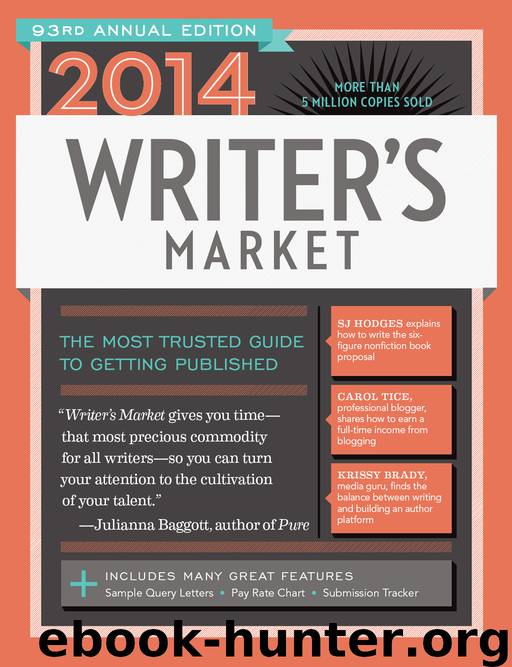 2014 Writer's Market by Brewer Robert Lee
