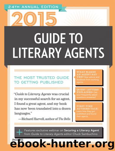 2015 Guide to Literary Agents by Sambuchino Chuck