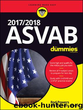 2017 2018 ASVAB For Dummies by Rod Powers & Angie Papple Johnston