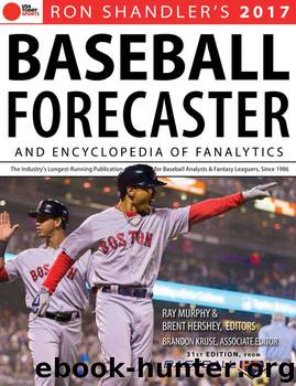 2017 Baseball Forecaster by Brent Hershey