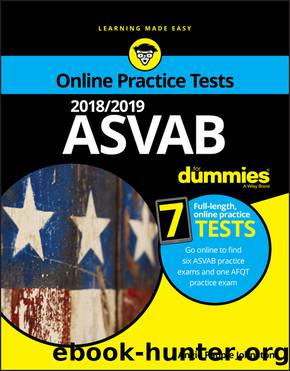 20182019 ASVAB For Dummies with Online Practice by Angie Papple Johnston