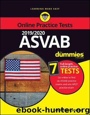 2019 2020 ASVAB For Dummies with Online Practice by Angie Papple Johnston