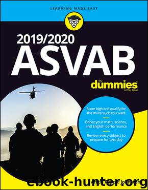 20192020 ASVAB For Dummies by Angie Papple Johnston