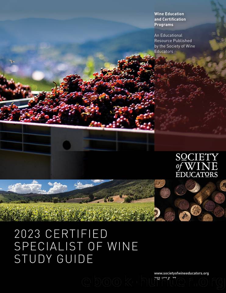 2023 Certified Specialist of Wine Study Guide by Jane Nickles