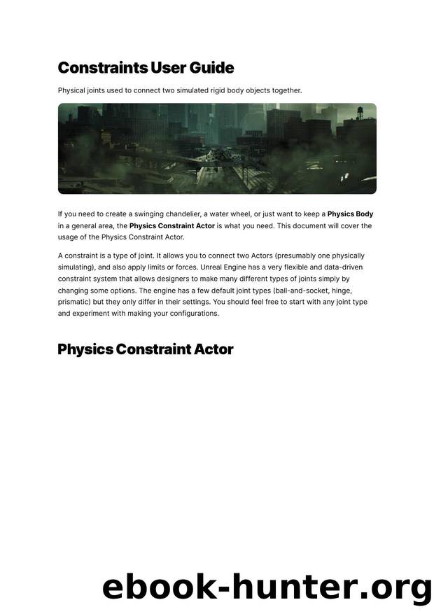209 Constraints User Guide by Unknown