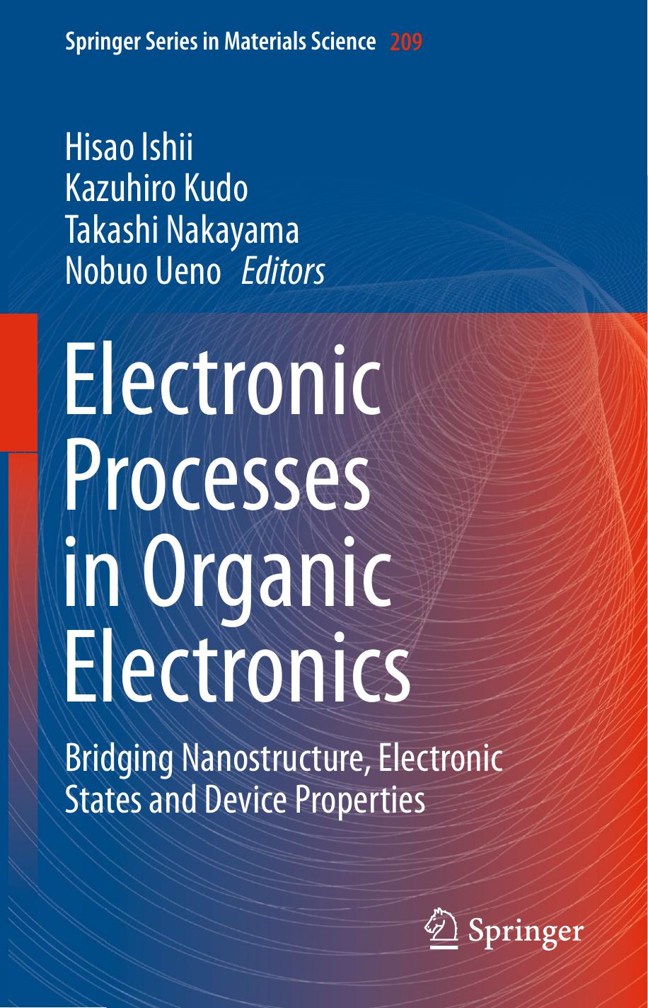 209. Electronic Processes in Organic Electronics (2015) by Unknown