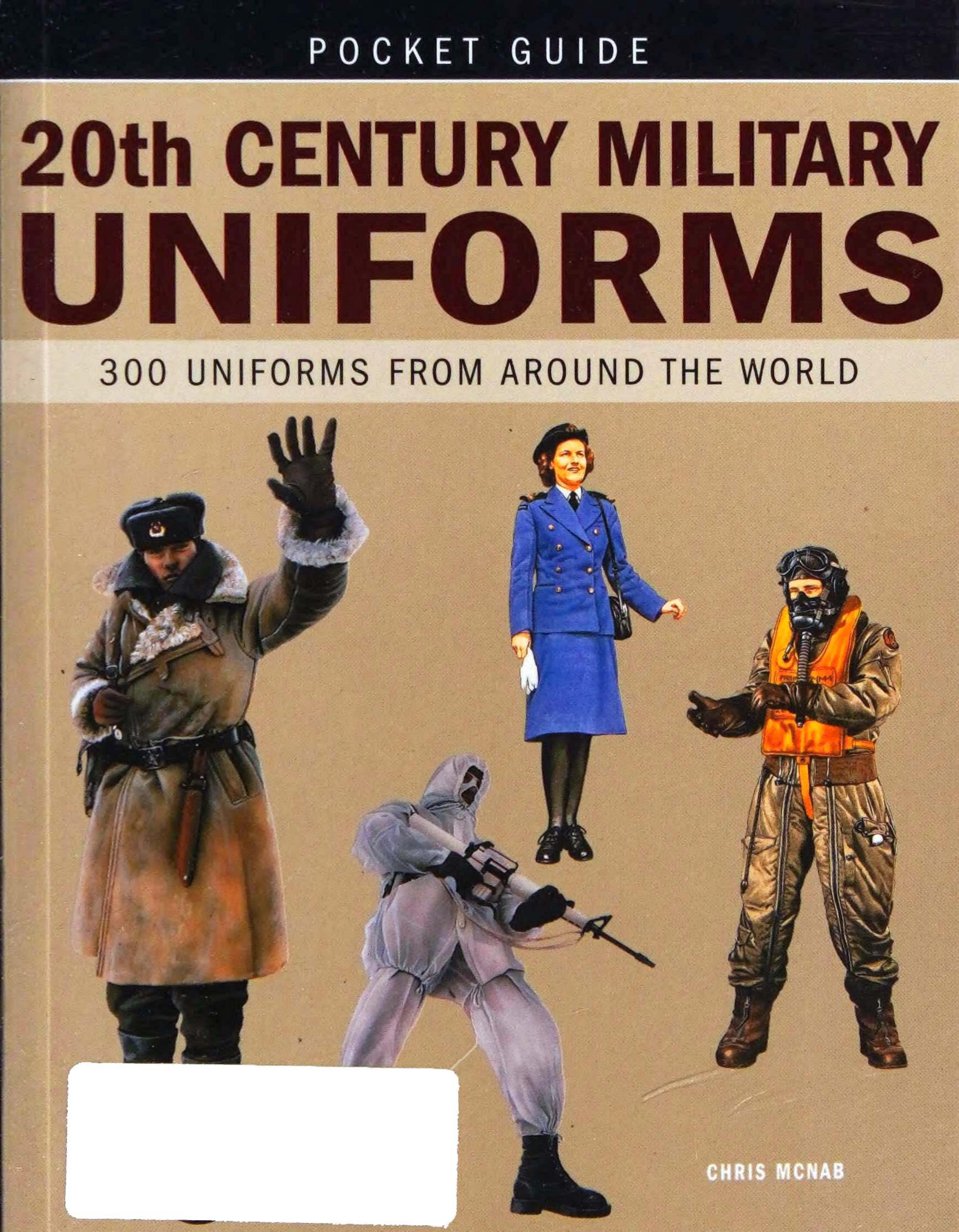 20th Century Military Uniforms by Unknown