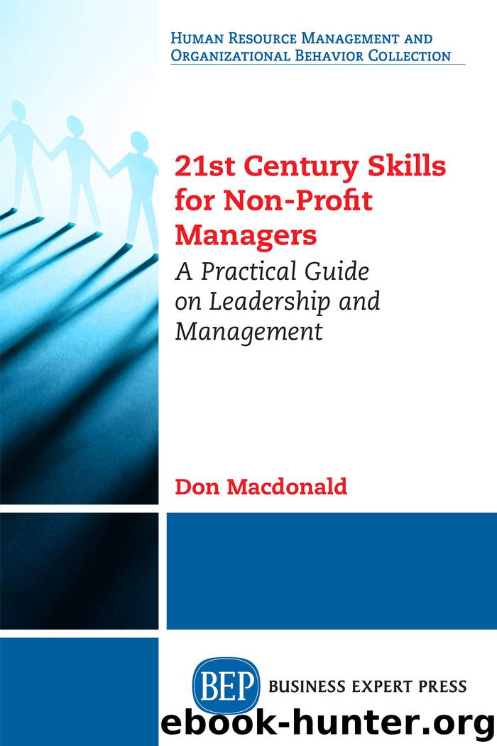 21st Century Skills for Non-Profit Managers by Don Macdonald