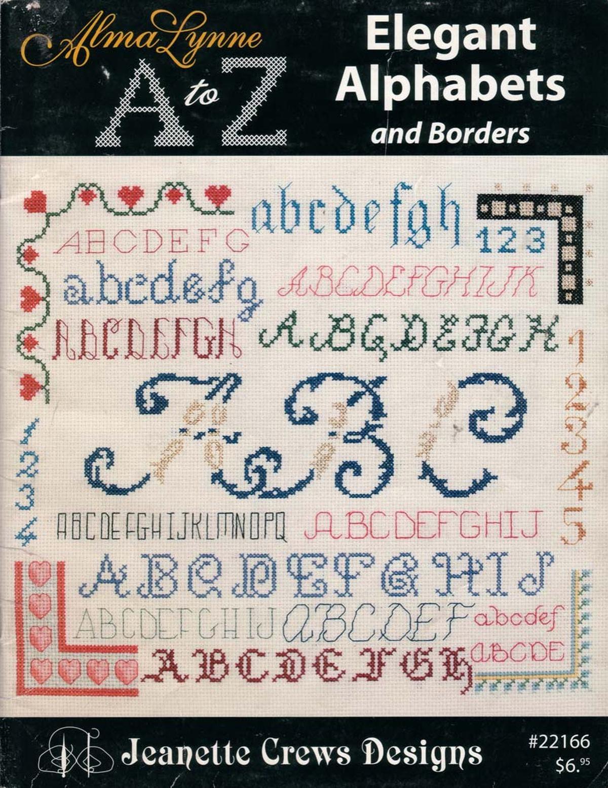 22166 A to Z Elegant Alphabets NEM by Unknown