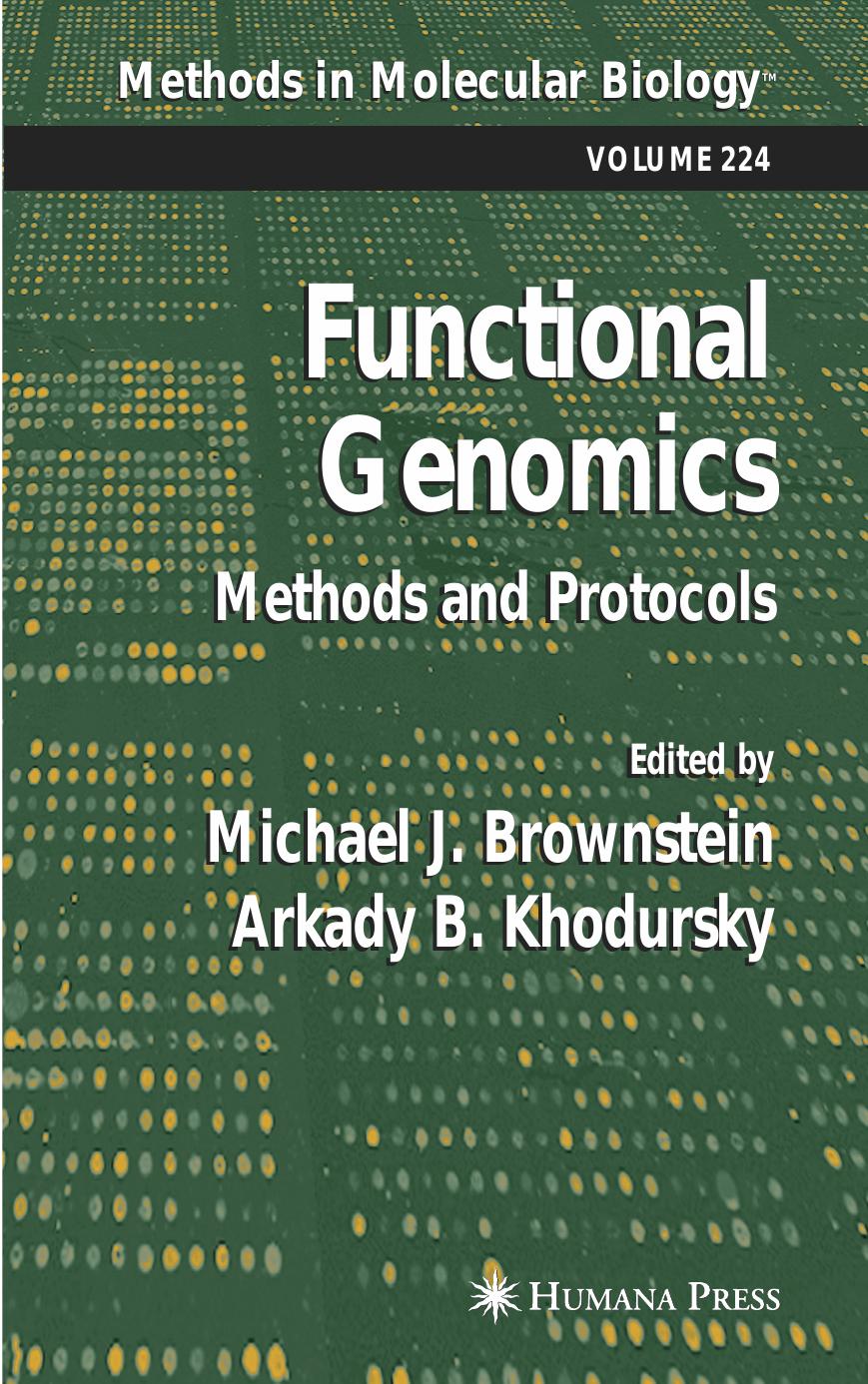 224-Functional Genomics-Methods and Protocls.pdf by liuhan