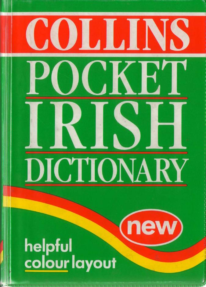 23.Collins Pocket Irish Dictionary by Unknown