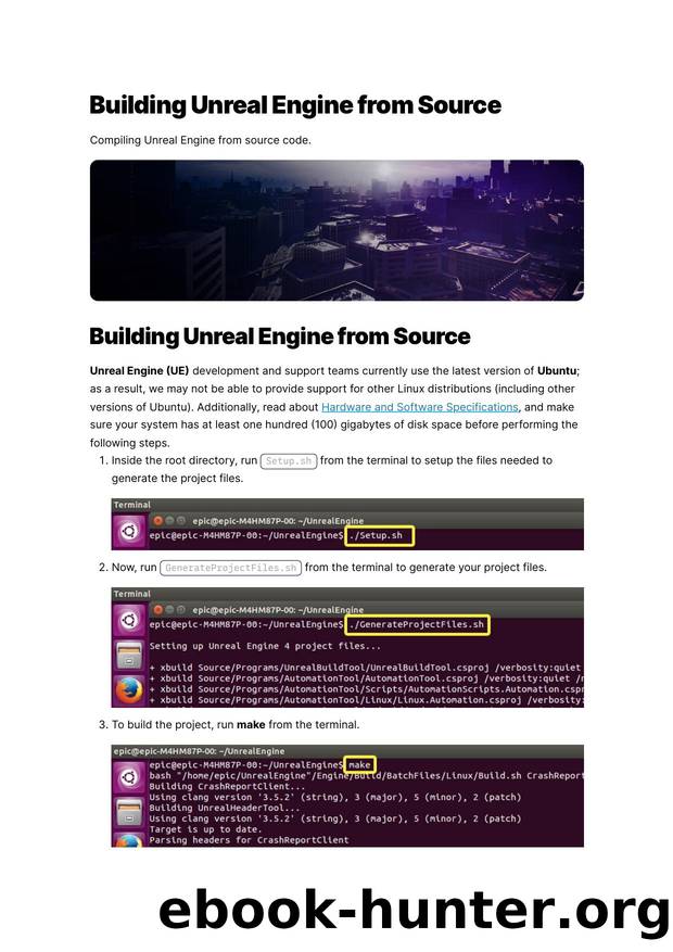 232 Building Unreal Engine from Source (OS linux) by Unknown
