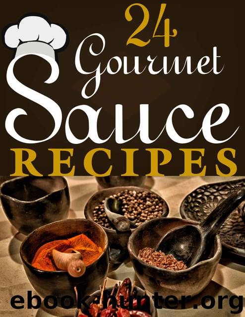 24 Gourmet Sauce Recipes by Morales Sebastian