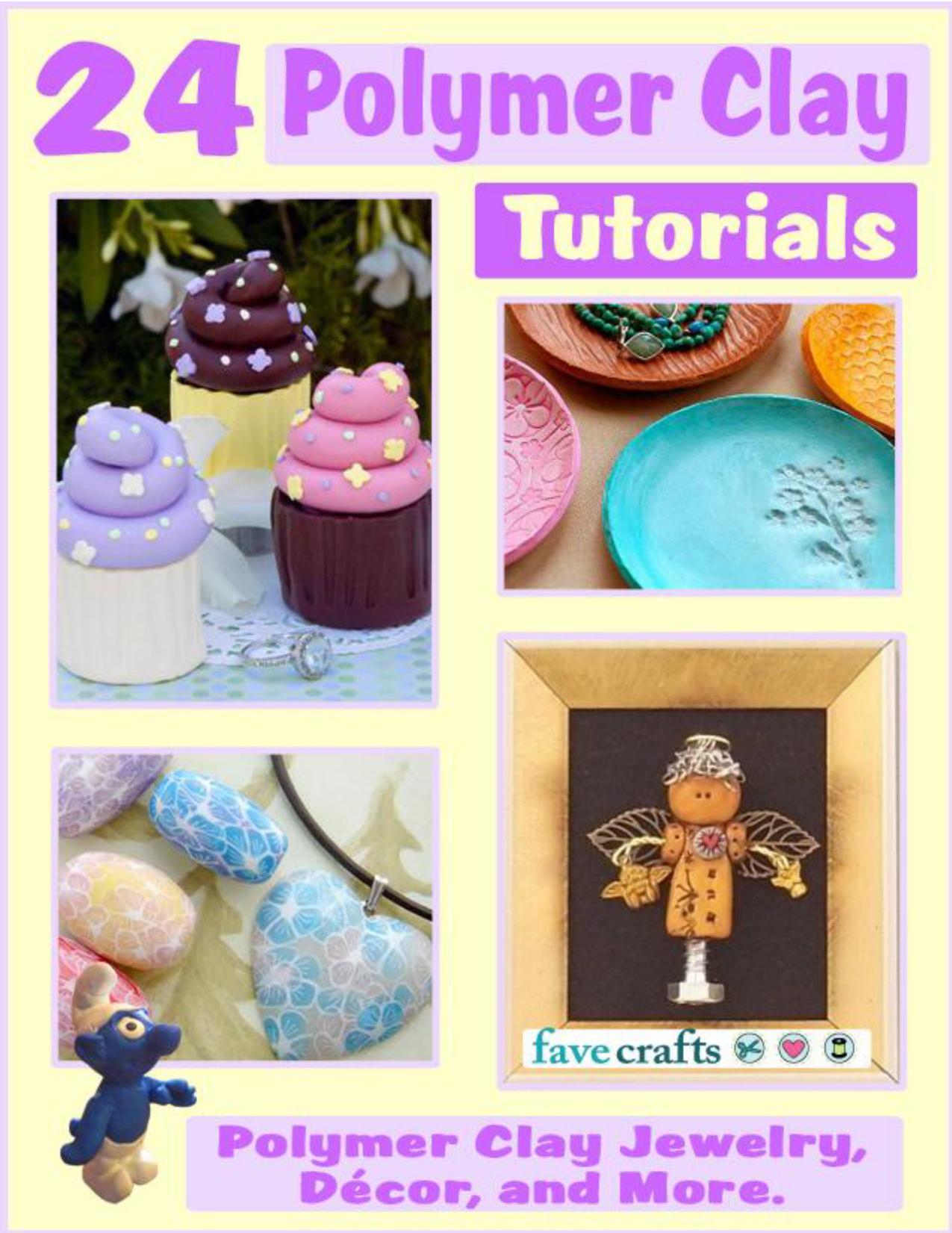 24 Polymer Clay Tutorials by Polymer Clay Jewelry Home Decor & More