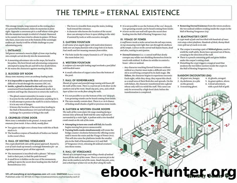 24 The Temple of Eternal Existence By Anthony Zinni Â Revivify Games by Unknown