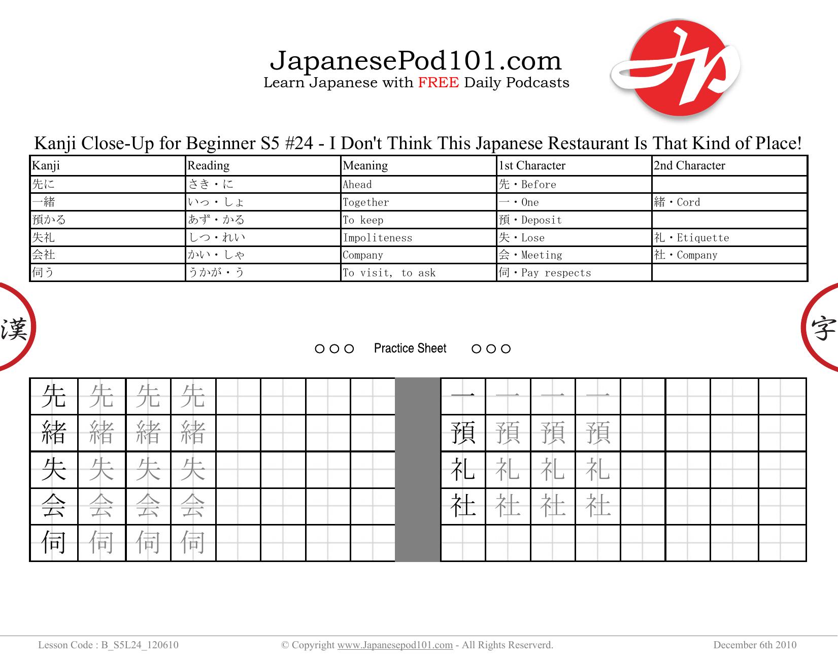 24. I Don't Think This Japanese Restaurant Is That Kind of Place! by Kanji Close-Up