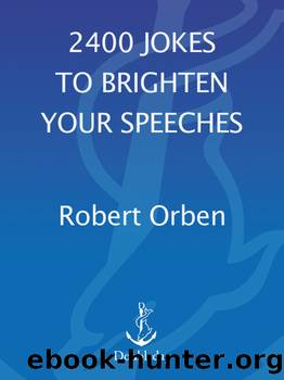 2400 Jokes to Brighten Your Speeches by Robert Orben