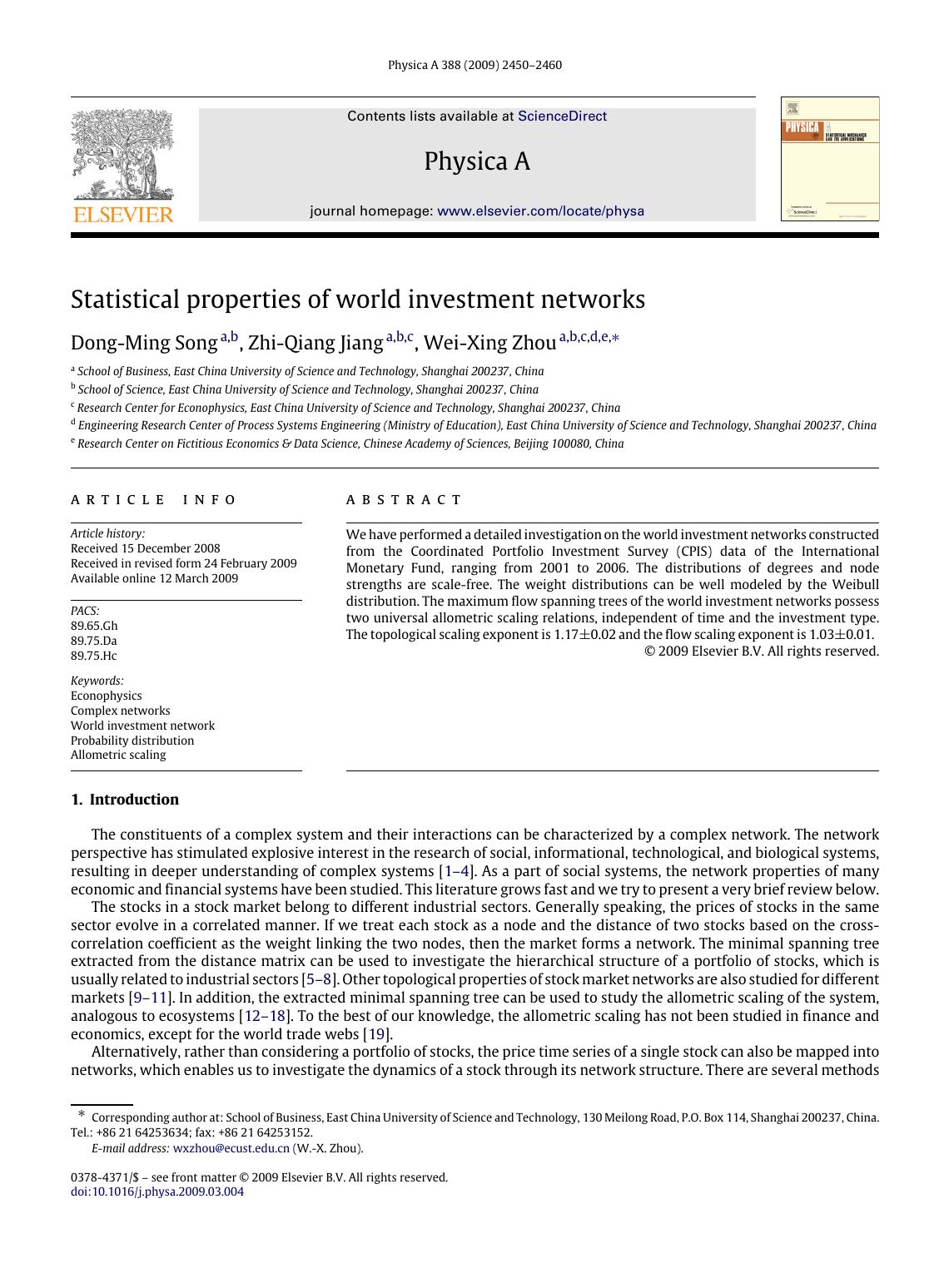 2450-2460 by D.-M. Song; Z.-Q. Jiang; W.-X. Zhou