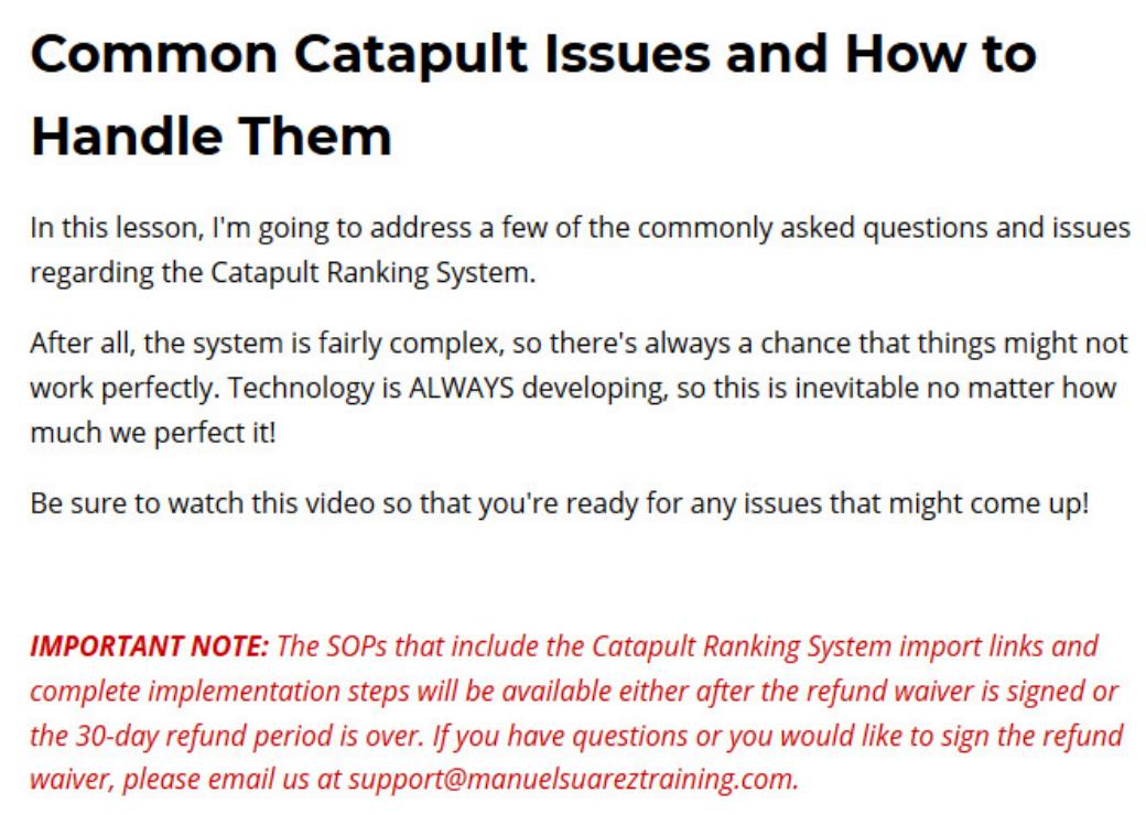 25-Common Catapult Issues and How to Handle Them by Unknown