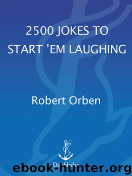 2500 Jokes to Start 'Em Laughing by Robert Orben