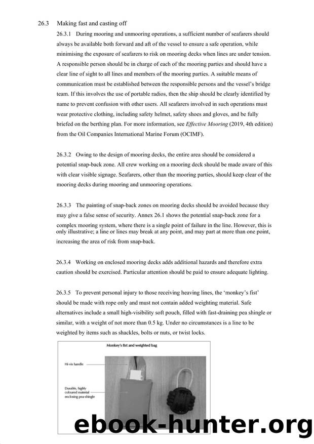 26.3 - Making fast and casting off by Redistributed by Regs4ships Ltd