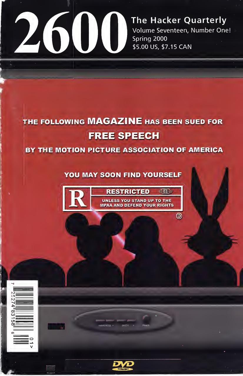 2600, The Hacker Quarterly by 2600 Enterprises