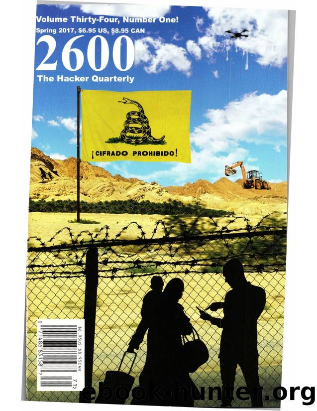 2600: The Hacker Quarterly - Vol. 34, No. 1 by GBPPR Total Information Awareness